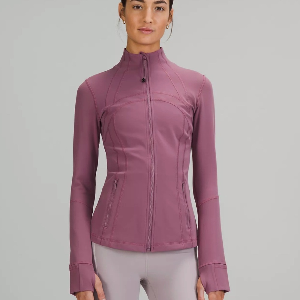 LULULEMON NEVER WORN DEFINE JACKET MAROON